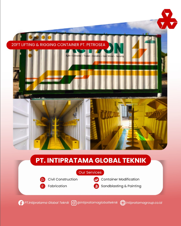 20FT LIFTING & RIGGING CONTAINER