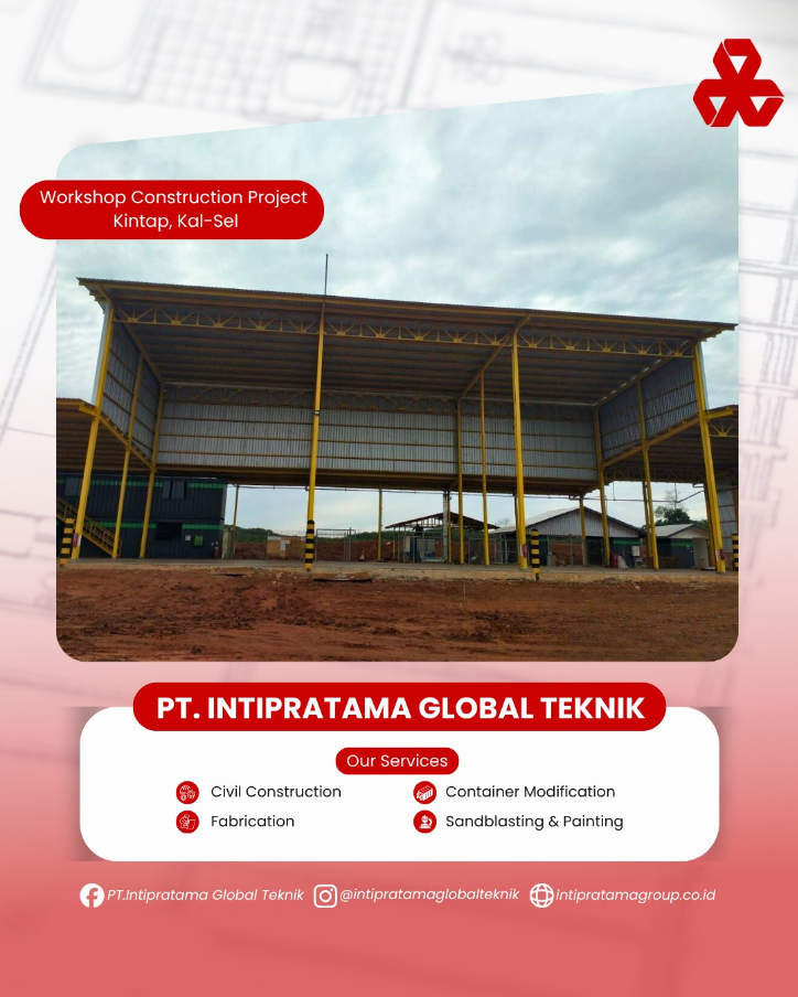 Workshop Construction Project Kintap, Kal-sel